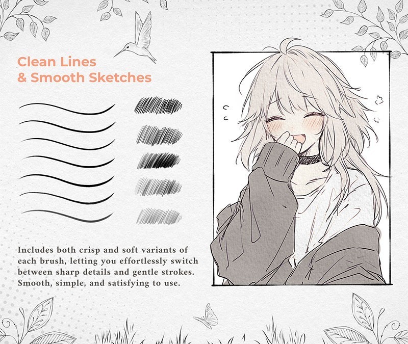 Procreate动漫工作室日常画笔